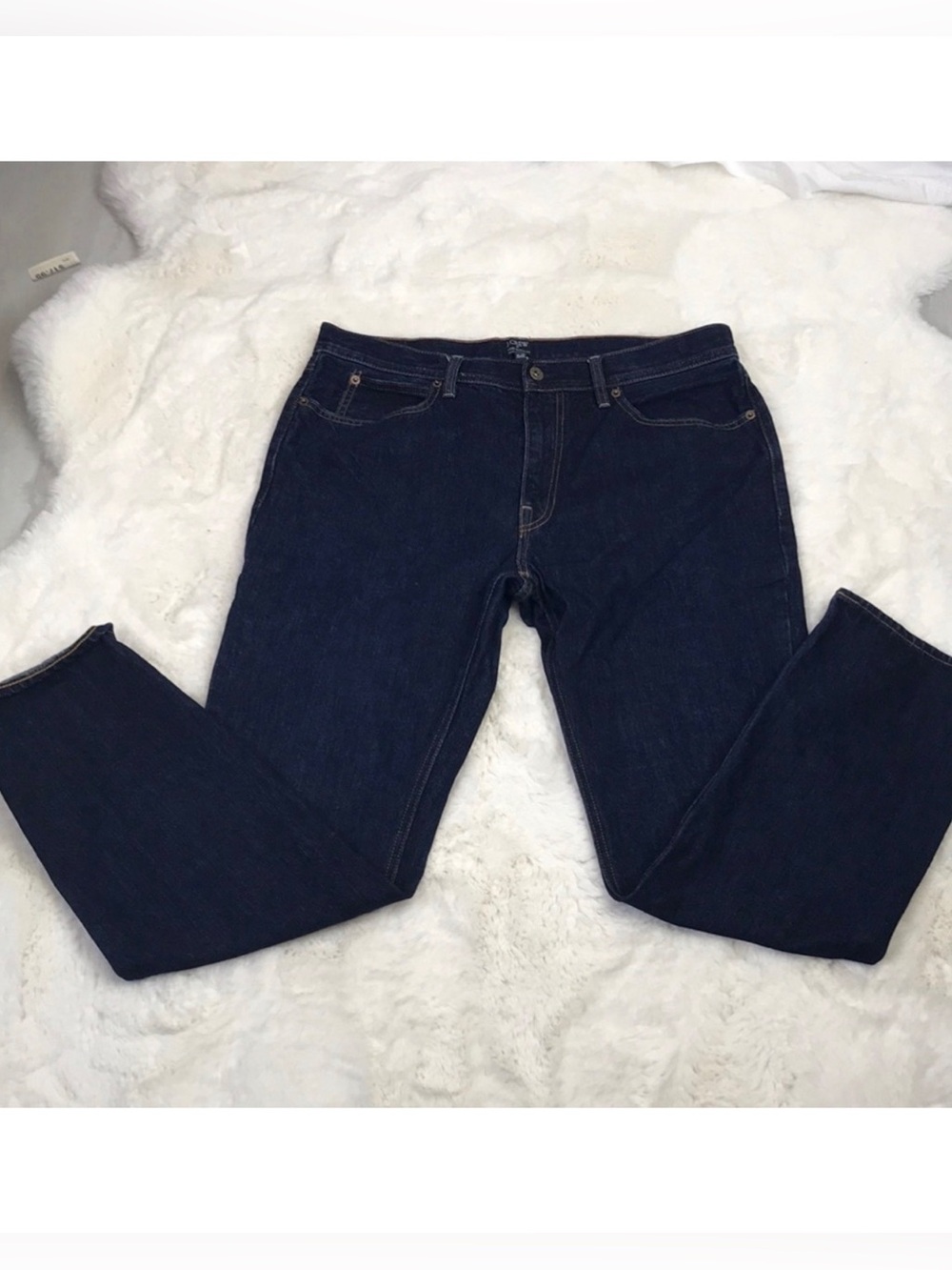 J. Crew Men’s Sutton Dark Blue Jeans Size 35